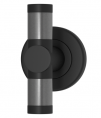 Мебельная ручка TURNSTYLE DESIGNS BARREL RECESS AMALFINE ALUPEWT (matt black)