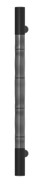 Ручка-скоба TURNSTYLE DESIGNS BAMBOO RECESS AMALFINE ALUPEWT