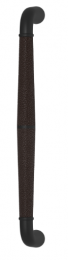 Ручка-скоба TURNSTYLE DESIGNS SHAGREEN TUBE GOOSE NECK COMBINATION AMALFINE COCOA