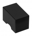 Ручка KNOB FORMANI SQUARE LSQK25 (черный матовый)