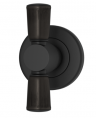 Мебельная ручка TURNSTYLE DESIGNS BAMBOO COMBINATION AMALFINE BLACK BRONZE (matt black)