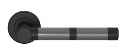 Ручка дверная TURNSTYLE DESIGNS BANDED BARREL RECESS AMALFINE ALUPEWT