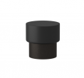 Мебельная ручка TURNSTYLE DESIGNS STOPPLE COMBINATION AMALFINE BLACK BRONZE (matt black)